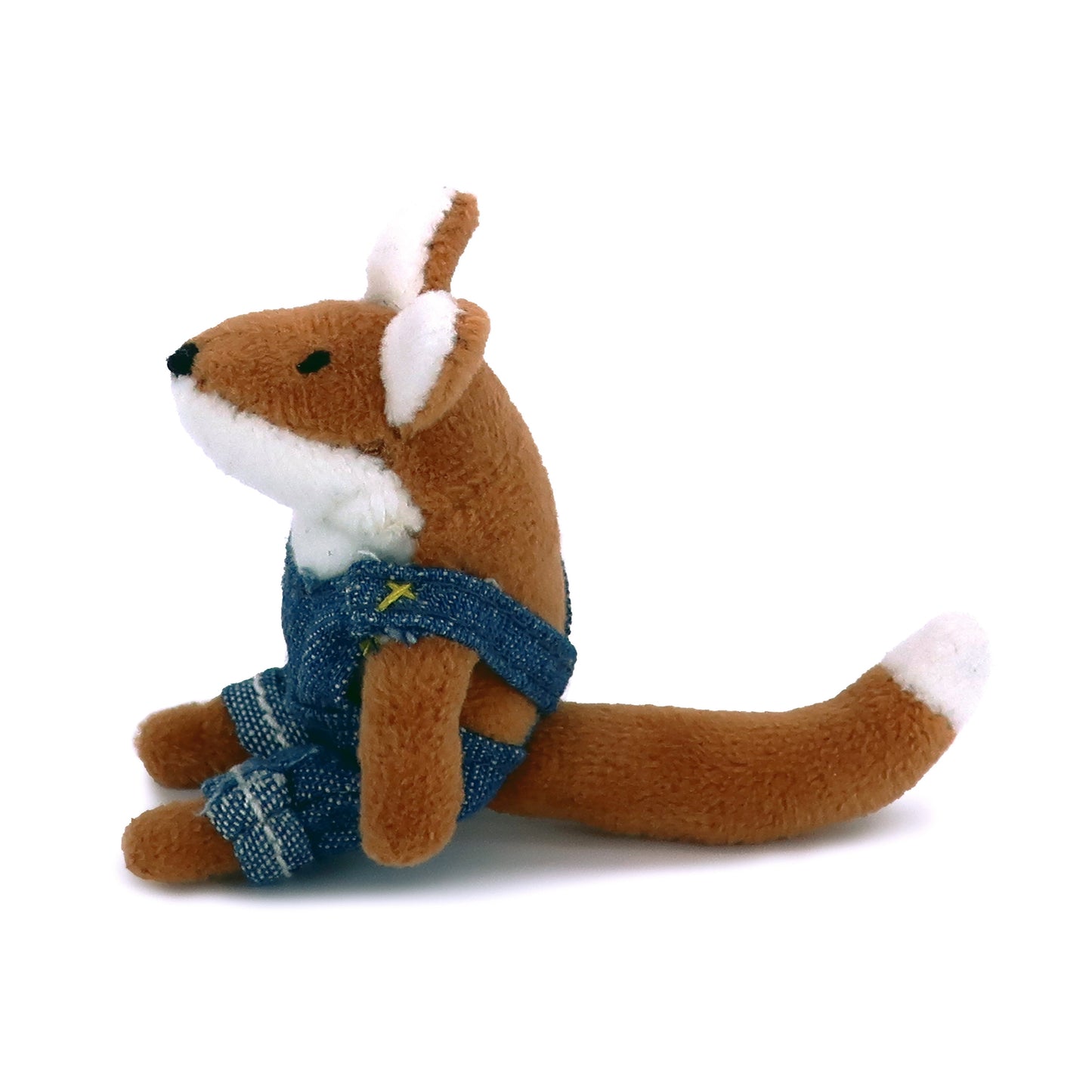 Rove & Reign Baby "Kit" Fox- Miniature Doll / Poseable Stuffed Animal Figure / Educational Toy - 1:12 Scale for Open-Ended Learning and Play