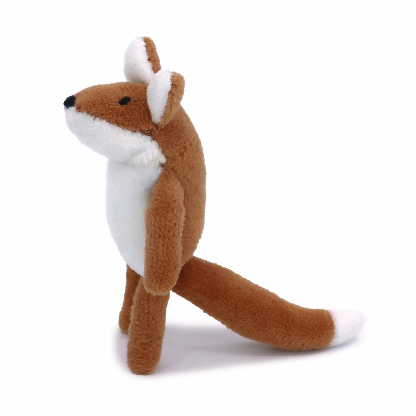 Rove & Reign Baby "Kit" Fox- Miniature Doll / Poseable Stuffed Animal Figure / Educational Toy - 1:12 Scale for Open-Ended Learning and Play